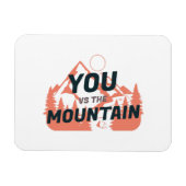 Magnet Flexible The Mountains are calling and I must go (Horizontal)