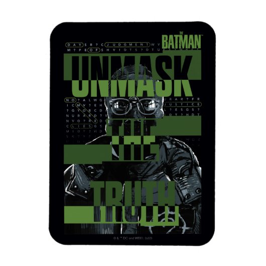 Magnet Flexible The Riddler - Unmask The Truth (Vertical)