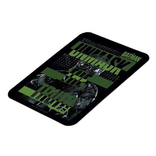 Magnet Flexible The Riddler - Unmask The Truth (Côté Gauche)