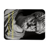 Magnet Flexible The soul never thinks without a picture (Horizontal)