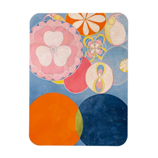 Magnet Flexible The Ten Largest, Group IV, No.2 by Hilma af Klint (Vertical)