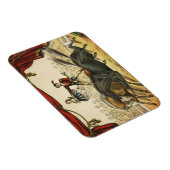 Magnet Flexible The Two Horse Act, Circus Performance, vers 1874. (Côté Droit)