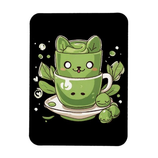 Magnet Flexible thé vert matcha (Vertical)