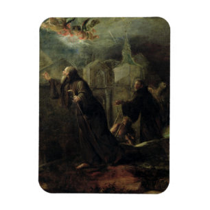 Magnet Flexible The Vision of St. Francis of Paola