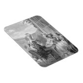 Magnet Flexible The Whist Party, 1783, gravée par Jean Dambrun (Côté Droit)