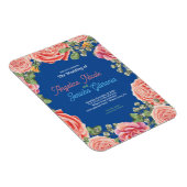 Magnet Flexible Thème de mariage Rose Pâle (Côté Droit)