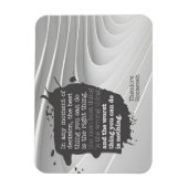 Magnet Flexible Theodore Roosevelt Citation Inspirationnelle "Déci (Vertical)