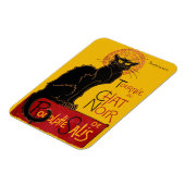Magnet Flexible Theophile Steinlen - Le Chat Noir Vintage (Côté Gauche)