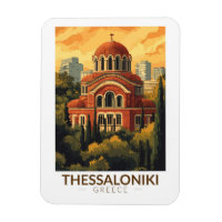 Thessalonique Grèce Agios Pavlos Travel Art Retro