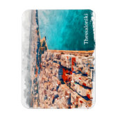 Magnet Flexible Thessalonique Grèce Panorama (Vertical)