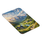Magnet Flexible Theth Albanie (Côté Droit)