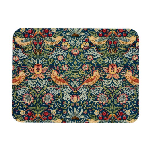 Magnet Flexible Thief de fraises par William Morris (Horizontal)