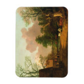 Magnet Flexible Thomas Gainsborough | A Landscape with Figures, Fa (Vertical)