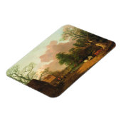 Magnet Flexible Thomas Gainsborough | A Landscape with Figures, Fa (Côté Gauche)