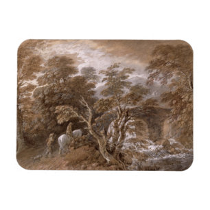 Magnet Flexible Thomas Gainsborough   une piscine de région bois