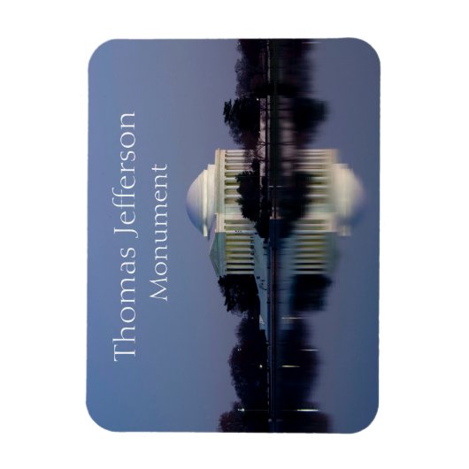 Magnet Flexible Thomas Jefferson Memorial, Washington, DC (Vertical)