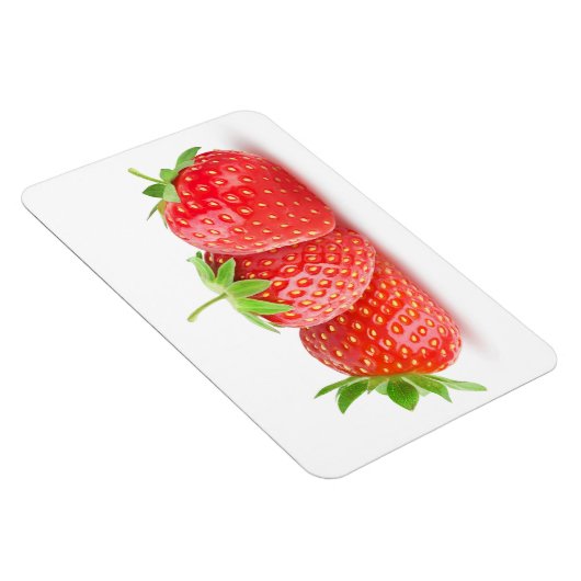 Magnet Flexible Three strawberries (Côté Droit)