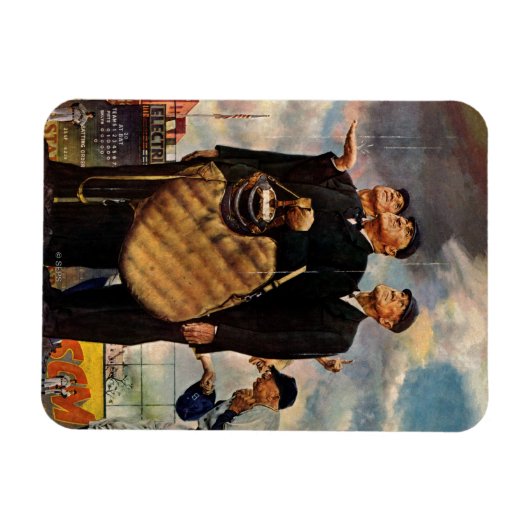 Magnet Flexible Three Umpires (Horizontal)