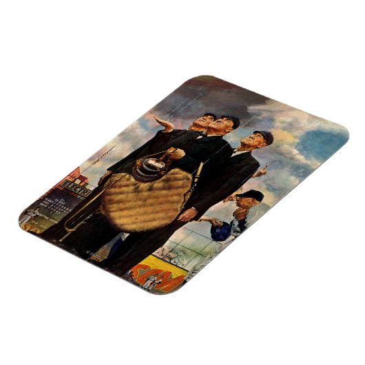 Magnet Flexible Three Umpires (Côté Gauche)