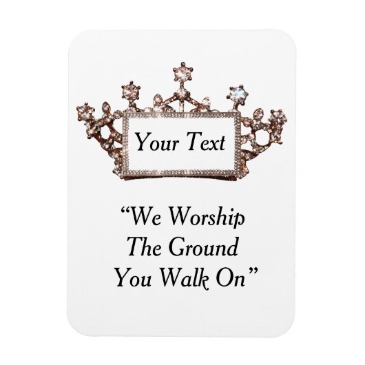 Magnet Flexible Tiara personnalisée (Vertical)