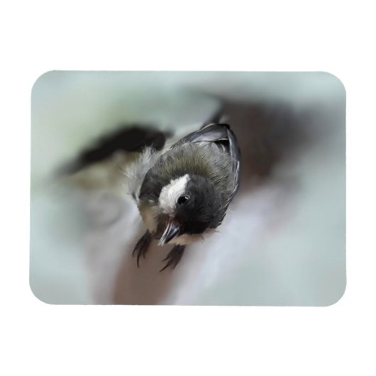 Magnet Flexible Tidi my Bird le Parus Major (Horizontal)