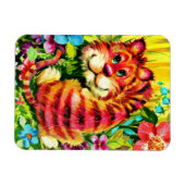 Magnet Flexible tigre coloré (Horizontal)