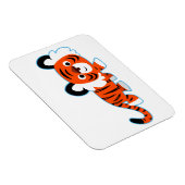 Magnet Flexible Tigre de dessin mignon sur l'aimant flexible du pi (Côté Droit)