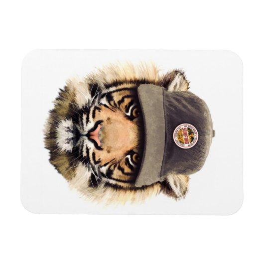 Magnet Flexible Tigre de surf (Horizontal)