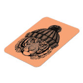 Magnet Flexible Tigre prêt pour la mode hiver (Côté Gauche)