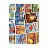 Magnet Flexible Timbres De Postage Aux États-Unis (Vertical)