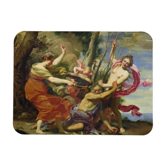 Magnet Flexible Time Overcome by Youth and Beauty (Horizontal)