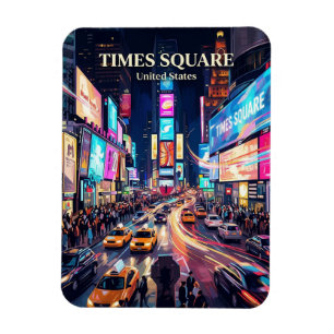 Magnet Flexible Times Square État de New York