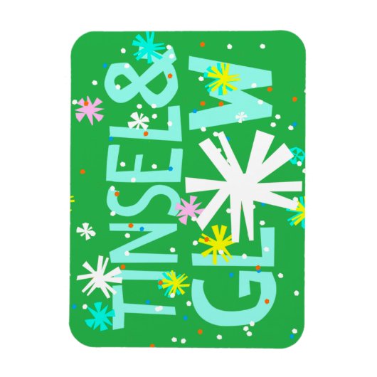 Magnet Flexible Tinsel & Glow (Vertical)