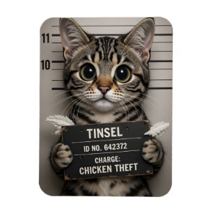 Magnet Flexible Tinsel le chaton de Noël