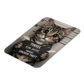 Magnet Flexible Tinsel le chaton de Noël (Côté Gauche)