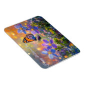 Magnet Flexible Tiny Butterfly On Wildflowers Mother's Day (Côté Droit)