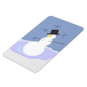 Magnet Flexible Tipsy le Snowman (Côté Gauche)