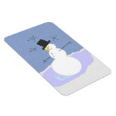Magnet Flexible Tipsy le Snowman (Côté Droit)