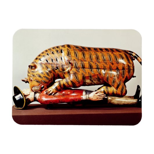 Magnet Flexible Tipu's Tiger, c.1790 (wood) (Horizontal)