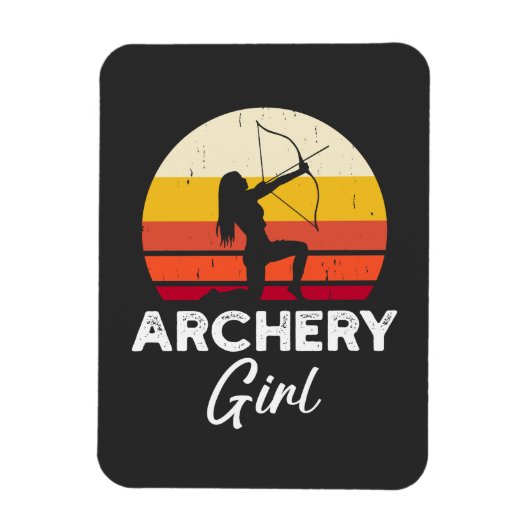 Magnet Flexible Tir à l'arc Bow and Arrow (Vertical)