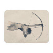 Magnet Flexible Tir aquarelle (Horizontal)