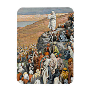 Magnet Flexible Tissot - Le Sermon sur le Mont