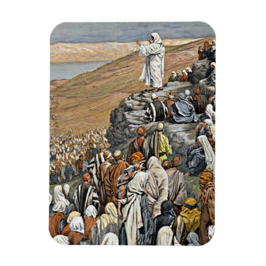 Magnet Flexible Tissot - Le Sermon sur le Mont (Vertical)