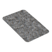 Magnet Flexible Tissu gris et tan (Côté Droit)