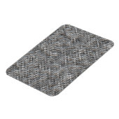 Magnet Flexible Tissu gris et tan (Côté Gauche)