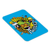 Magnet Flexible Titans Ados, allez ! | Beast Boy Waffles (Côté Droit)