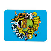 Magnet Flexible Titans Ados, allez ! | Beast Boy Waffles (Horizontal)