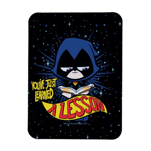 Magnet Flexible Titans Ados, allez ! | Raven "Appris Une Leçon" (Vertical)