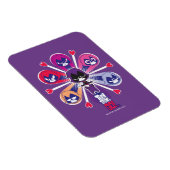 Magnet Flexible Titans Ados, partez ! | Emoticlones de Raven (Côté Droit)