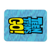 Magnet Flexible Titans Ados, partez ! | Logo (Horizontal)